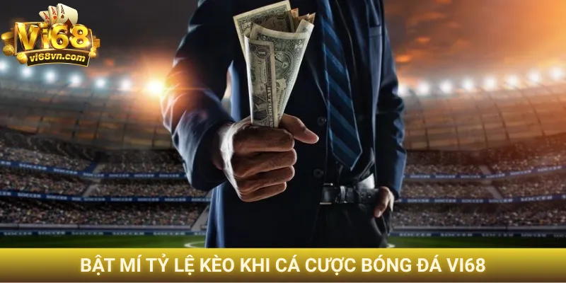 Cá cược bóng đá Vi68 - Nắm bắt các mẹo đặt kèo chuẩn xác 2 Bật mí tỷ lệ kèo khi cá cược bóng đá Vi68